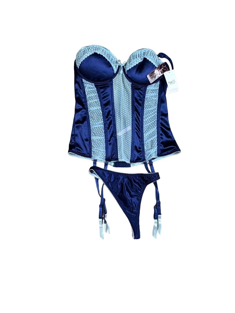 Rue 21 Native Intimates Corset and Panty set NWT
